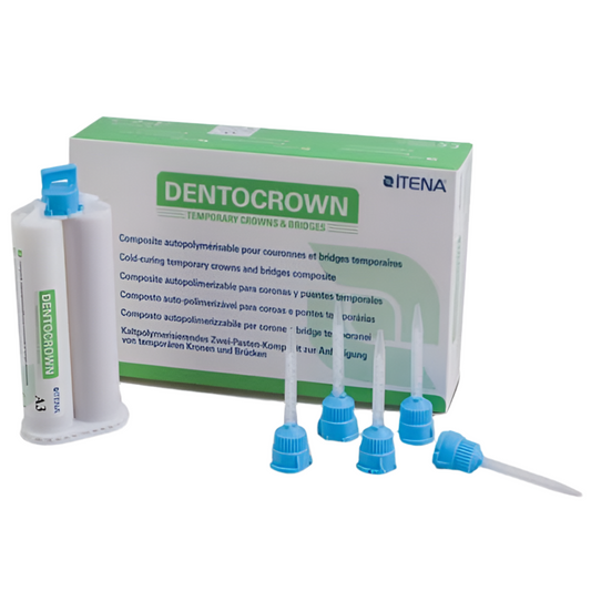 Dentocrown – Résine pour couronnes provisoires – Etina – 75g poudre + 50ml liquide