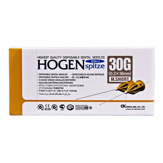 Aiguilles Hogen 0.3 × 16 mm – Boîte de 100